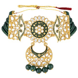 'AARYA' Green Choker Set