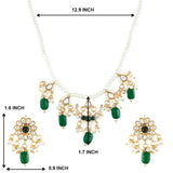 Ratnika Green Necklace Set