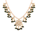 Vidusha Green Necklace Set