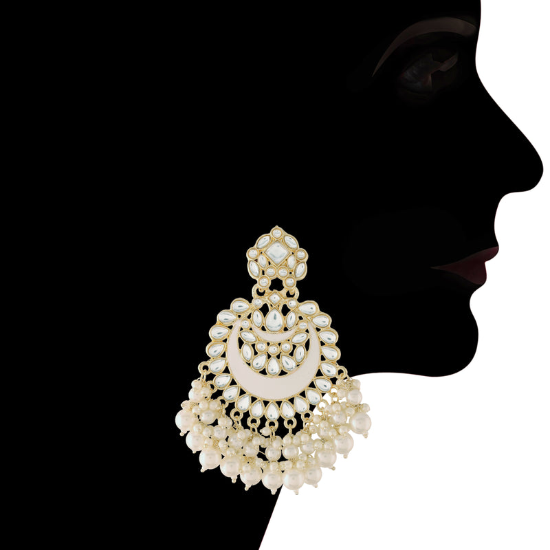 'URVASI' White Necklace Set