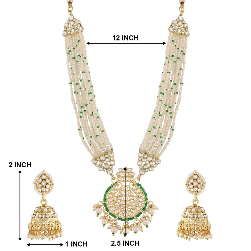'RIDHIMA' Green Necklace Set
