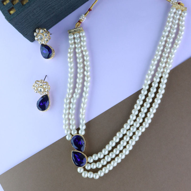 Taara Blue Necklace Set