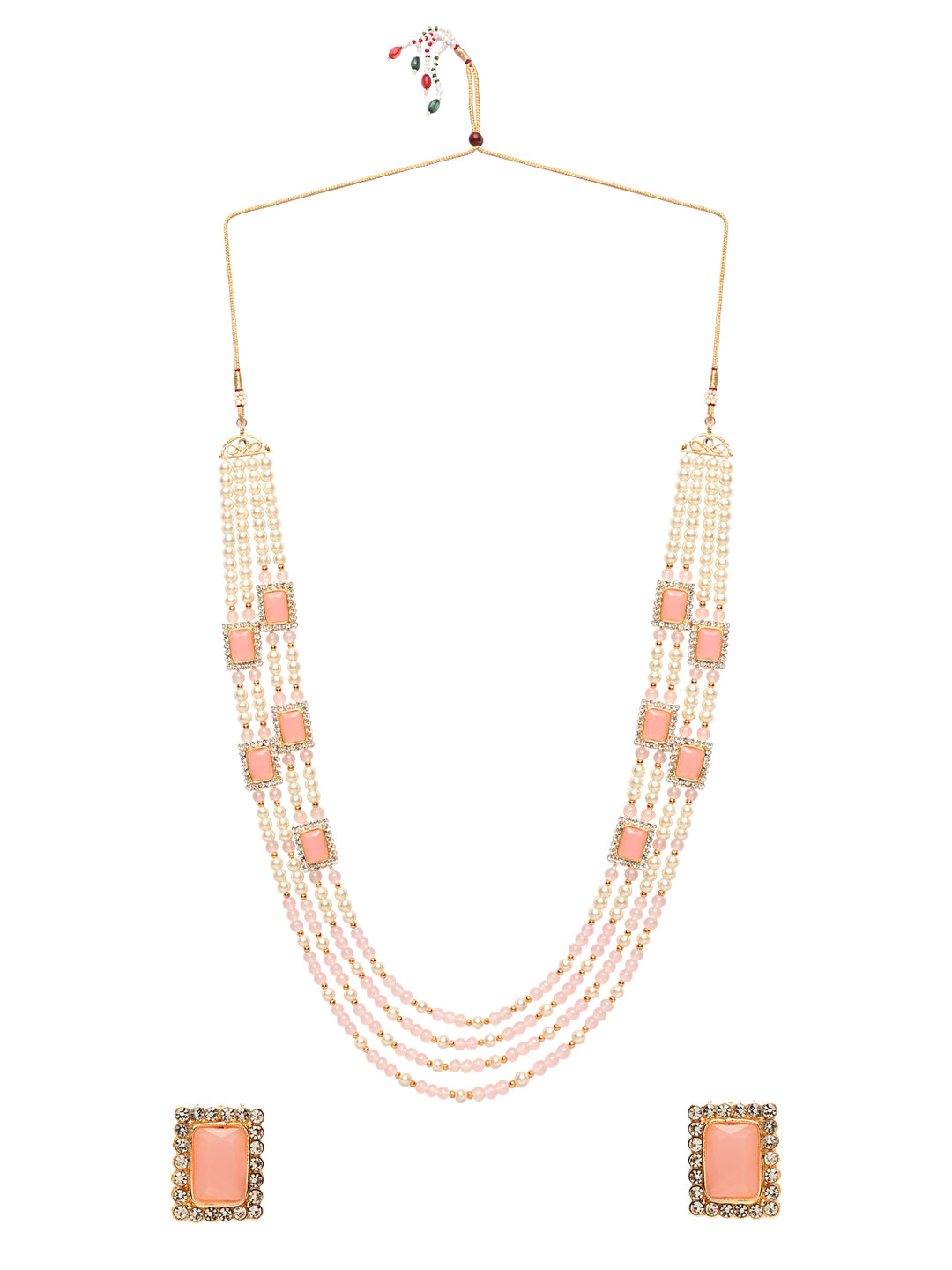 Nishtha Pink Necklace Set