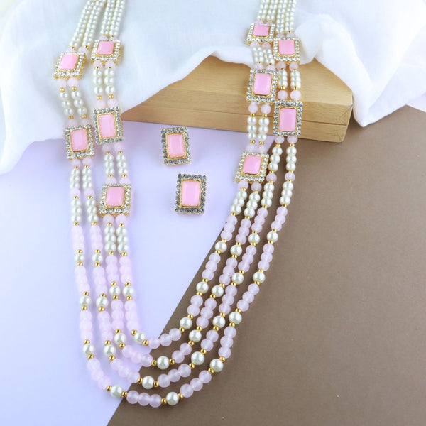 Nishtha Pink Necklace Set