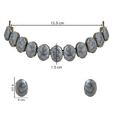 Reyana Grey Choker