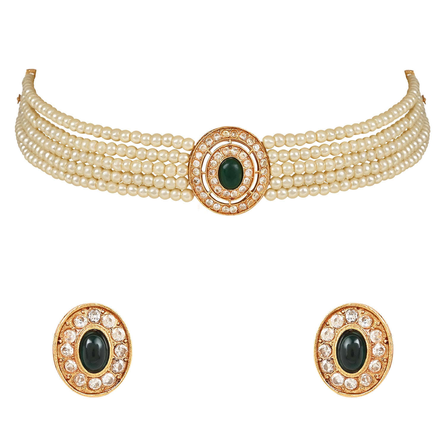 Anaya Green Choker