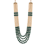 moti mala , beads ,stones , pearls gold plated 