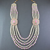 Riyansh Pink Necklace For Men