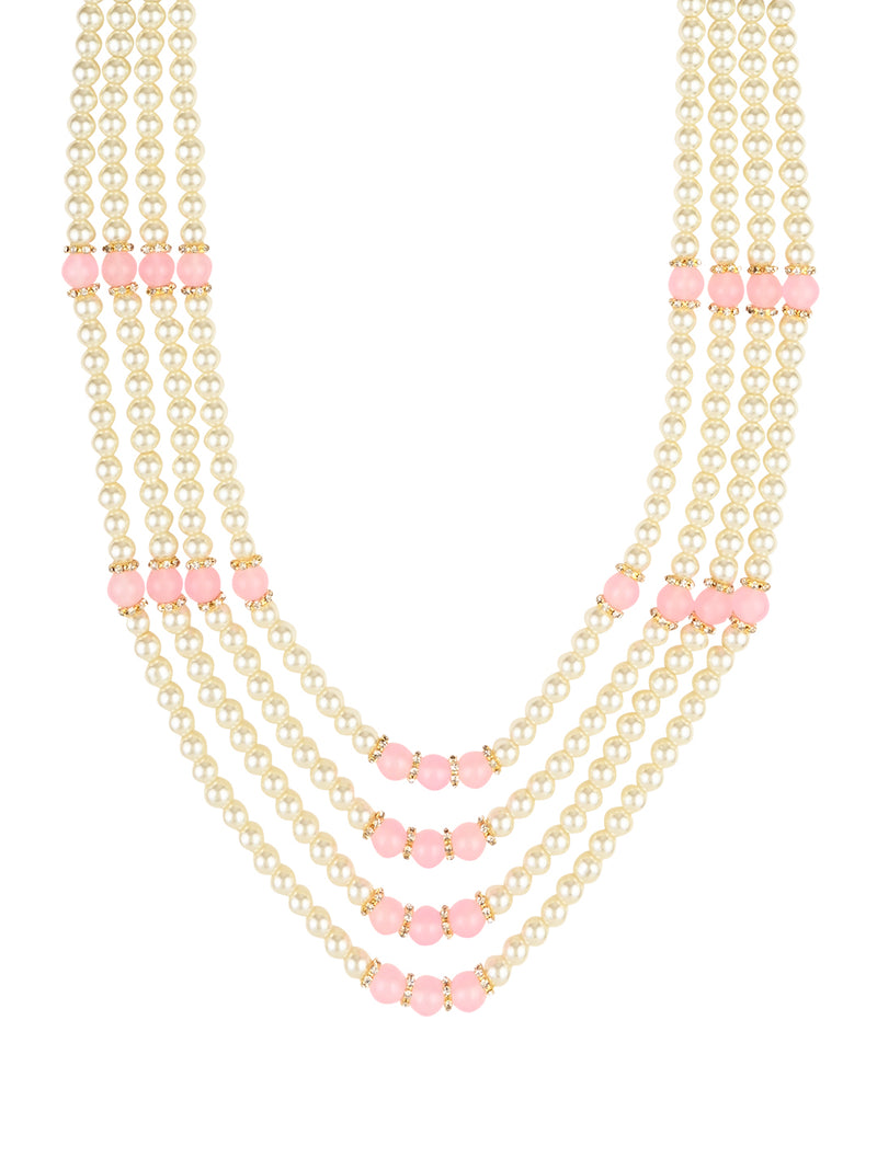 Ashvik Pink Necklace