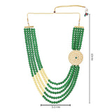 Mayank Green Necklace For Men