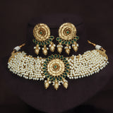 Dakshna Green Choker Set