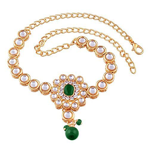 gold plated , kundan , pearls , stones , bajubandh