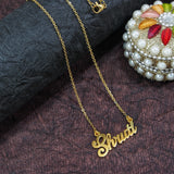 Gold Plated Personalized Name Necklace