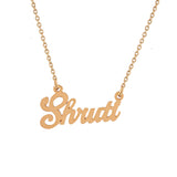 Gold Plated Personalized Name Necklace