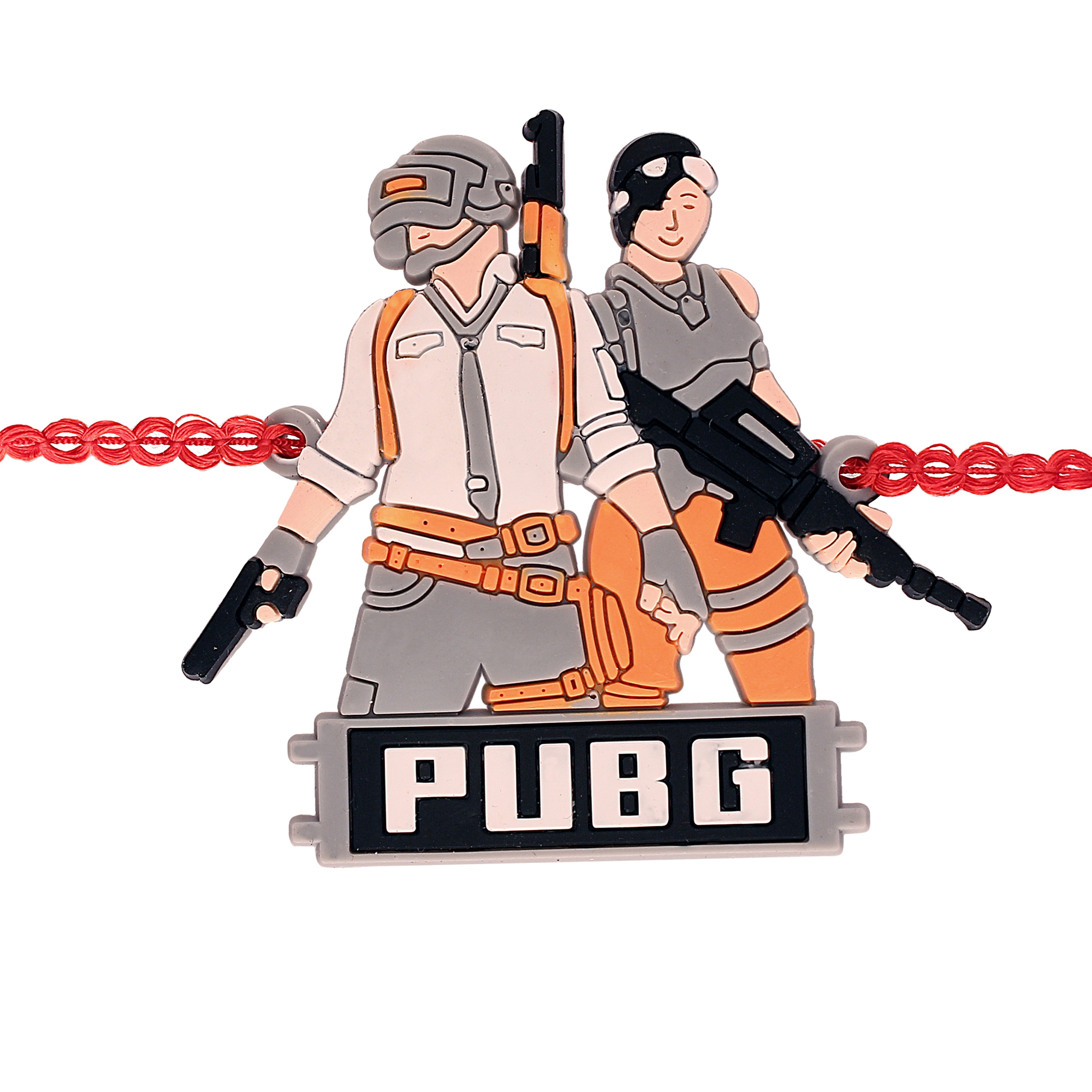 Adorable Kid's Pubg Cartoon character Rakhi
