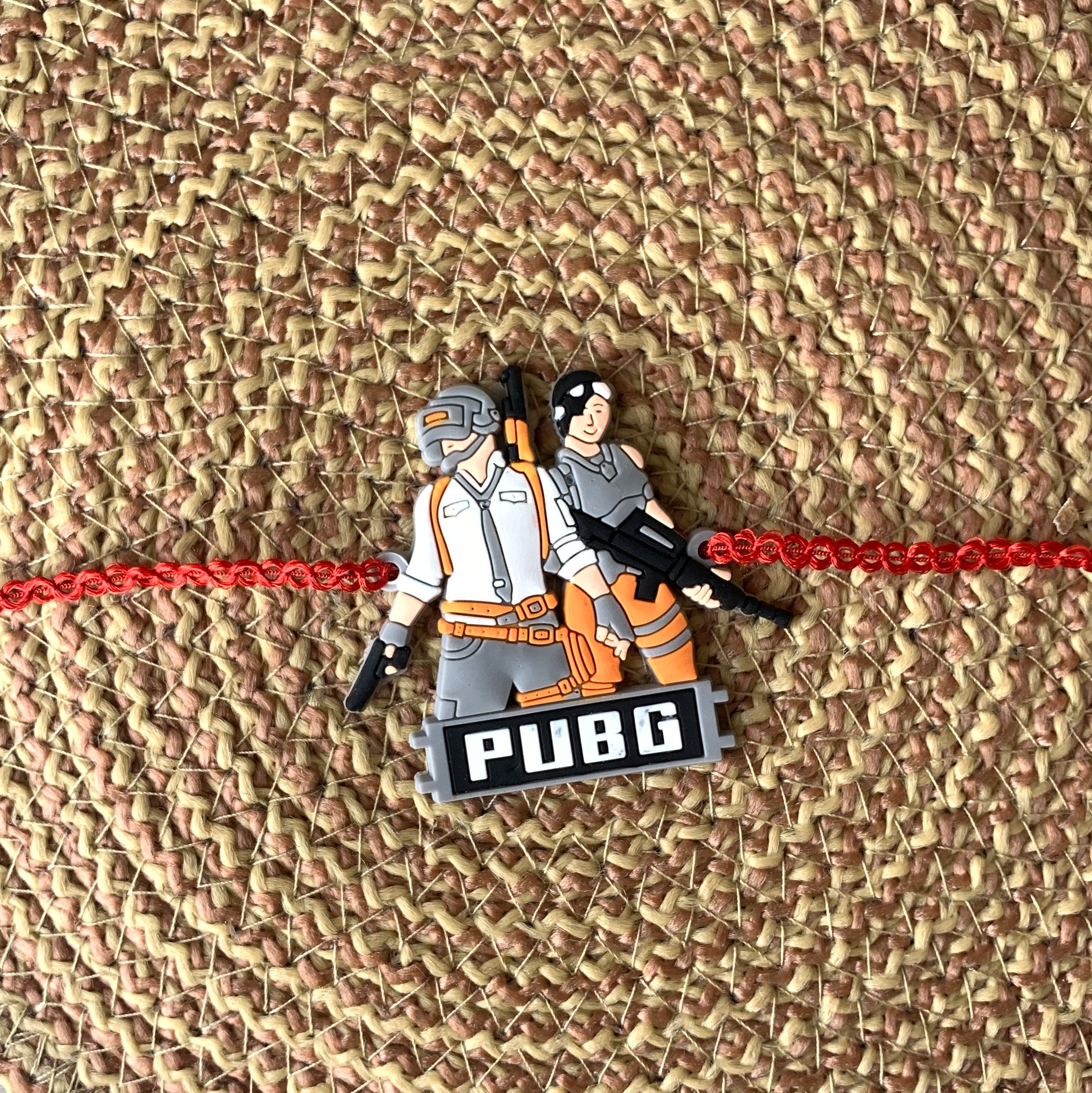 Adorable Kid's Pubg Cartoon character Rakhi