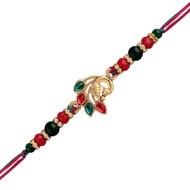 Designer Peacock Rakhi for Brother