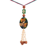 Radha Krishna Bhaiya Bhabhi Lumba Rakhi With Roli Chawal