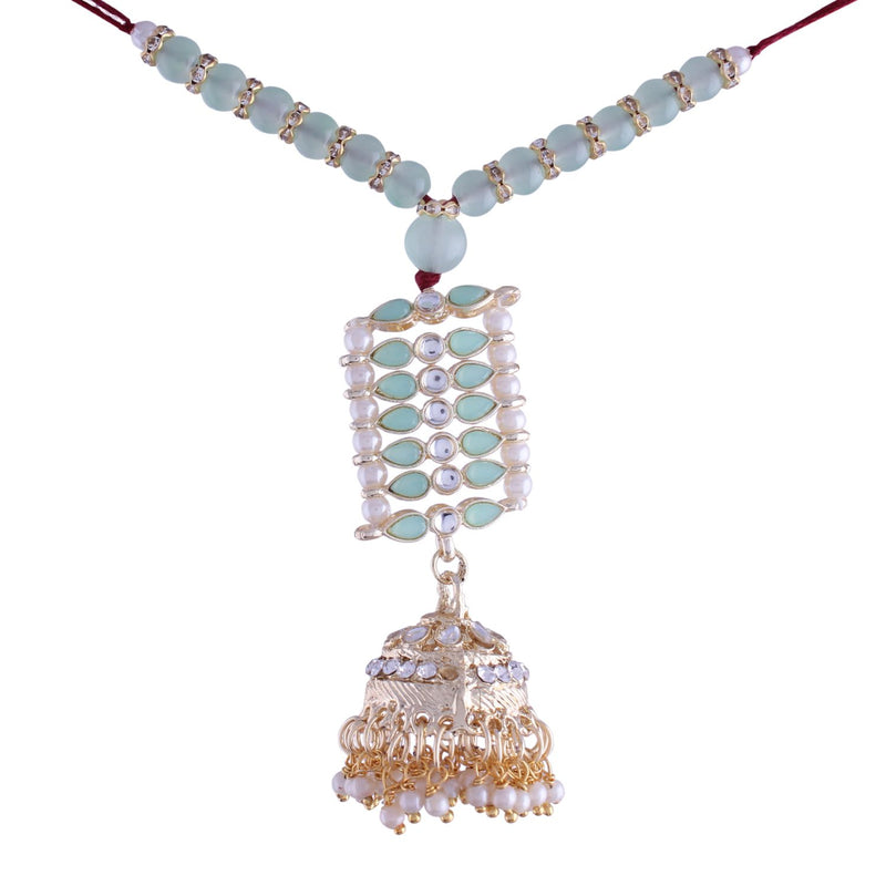 Designer Bhaiya Bhabhi Hanging Lumba Rakhi Combo Set