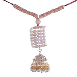 Designer Bhaiya Bhabhi Hanging Lumba Rakhi Combo Set