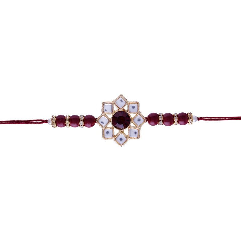 KUNDAN , PEARL, STONES RAKHI