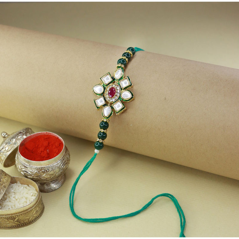 STONES ,KUNDAN , MEENAKARI ,PEARL, RAKHI