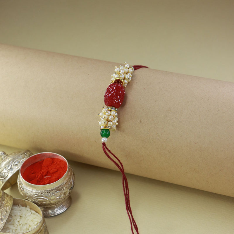 STONES ,KUNDAN , PEARL, RAKHI