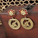 oxidies kundan earring 
