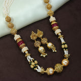pearls , kundan , stones , traditional temple jewellery ,