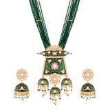 Falak Green Jewellery Set