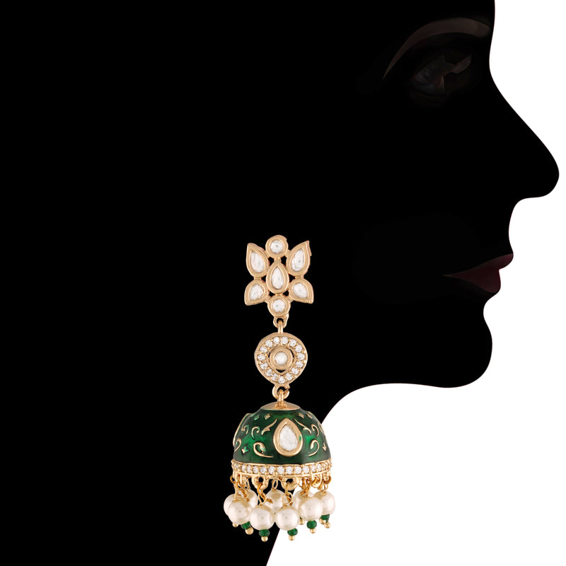 SHVAAS Green Jewellery Set