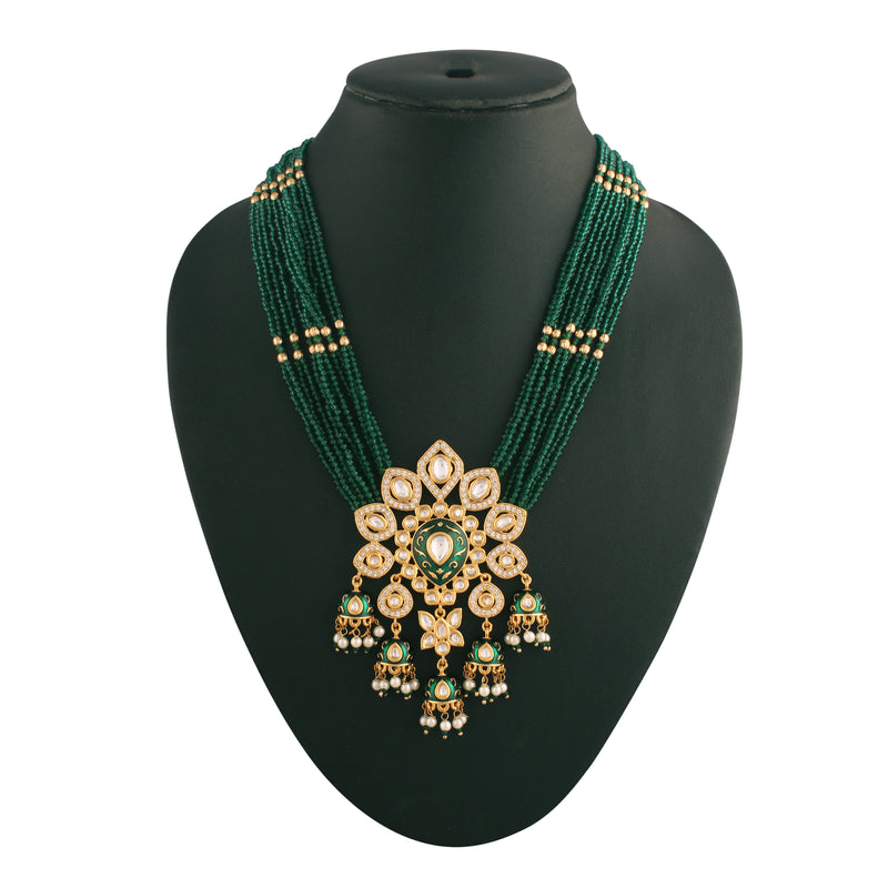 SHVAAS Green Jewellery Set