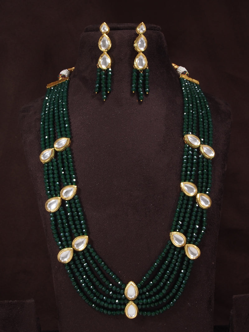 SHAHKAAR Green Jewellery Set