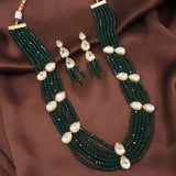 SHAHKAAR Green Jewellery Set