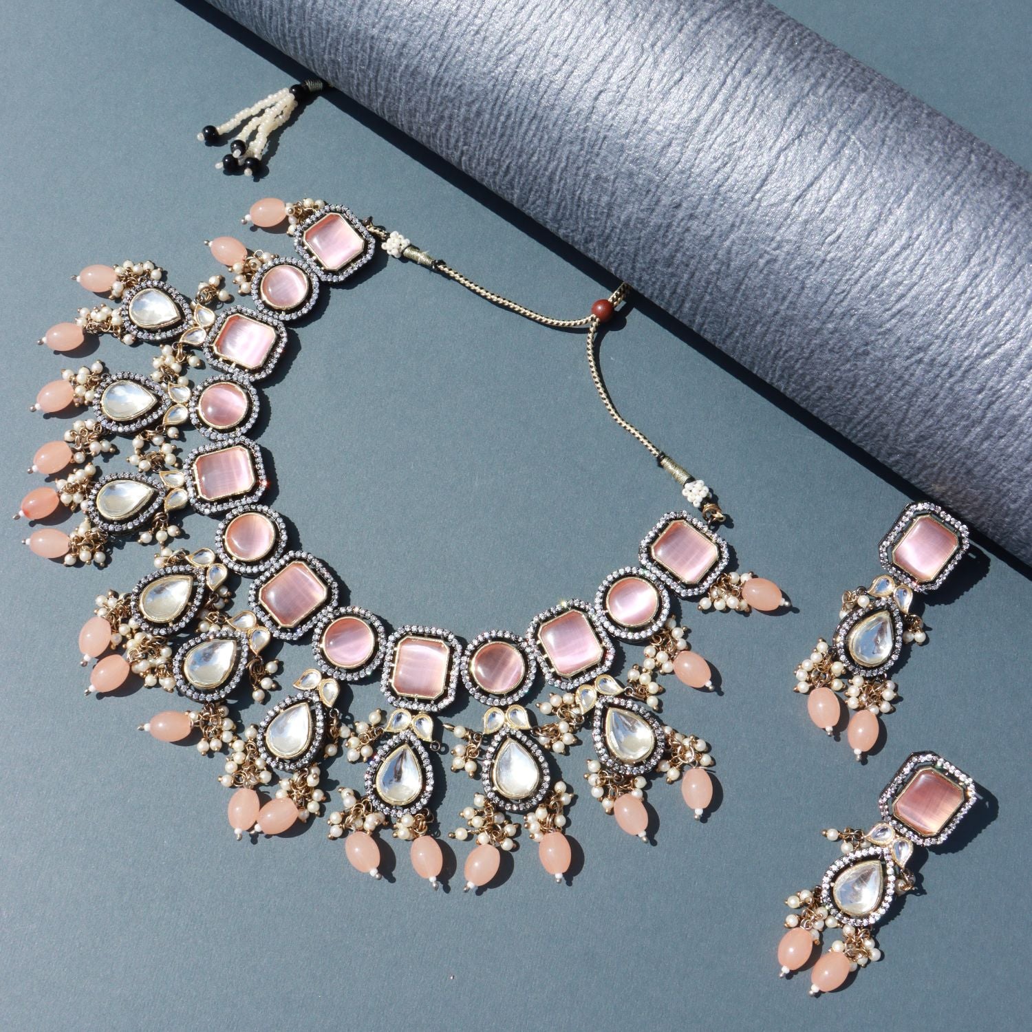 Zareen Polki Kundan NeckPiece