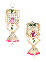 Auspicious Shubh Laabh Vibrant Latkan - Set Of 2