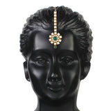 Nagma Green Maang Tikka