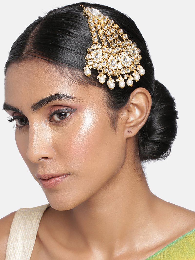 kundan , stones , pearls , passa