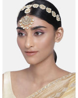 pearls , kundan , stones ,pearls , hair accessories