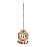 Saakshi Maroon Maangtikka