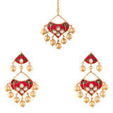 meenakari , kundan , pearls