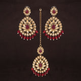 kundan , pearls , gold plated