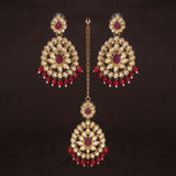 kundan , pearls , gold plated