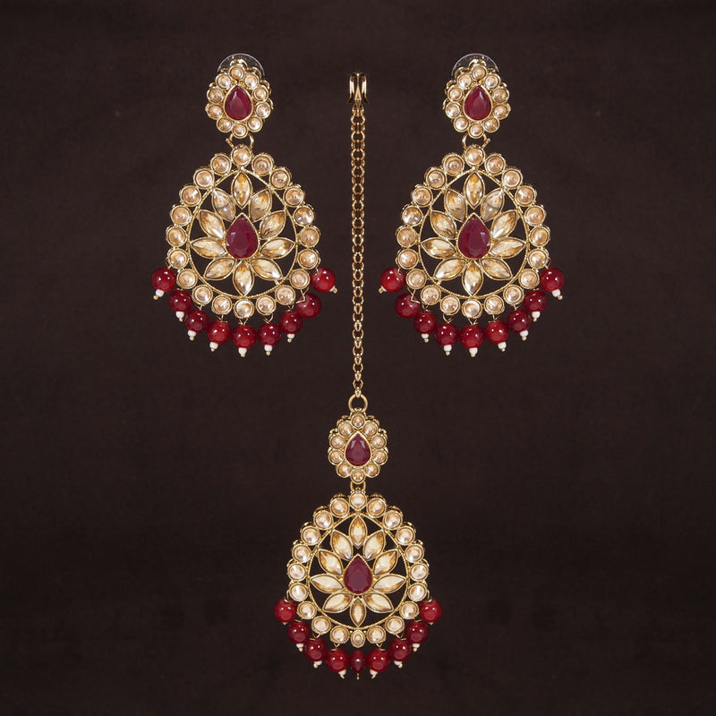 kundan , pearls , gold plated