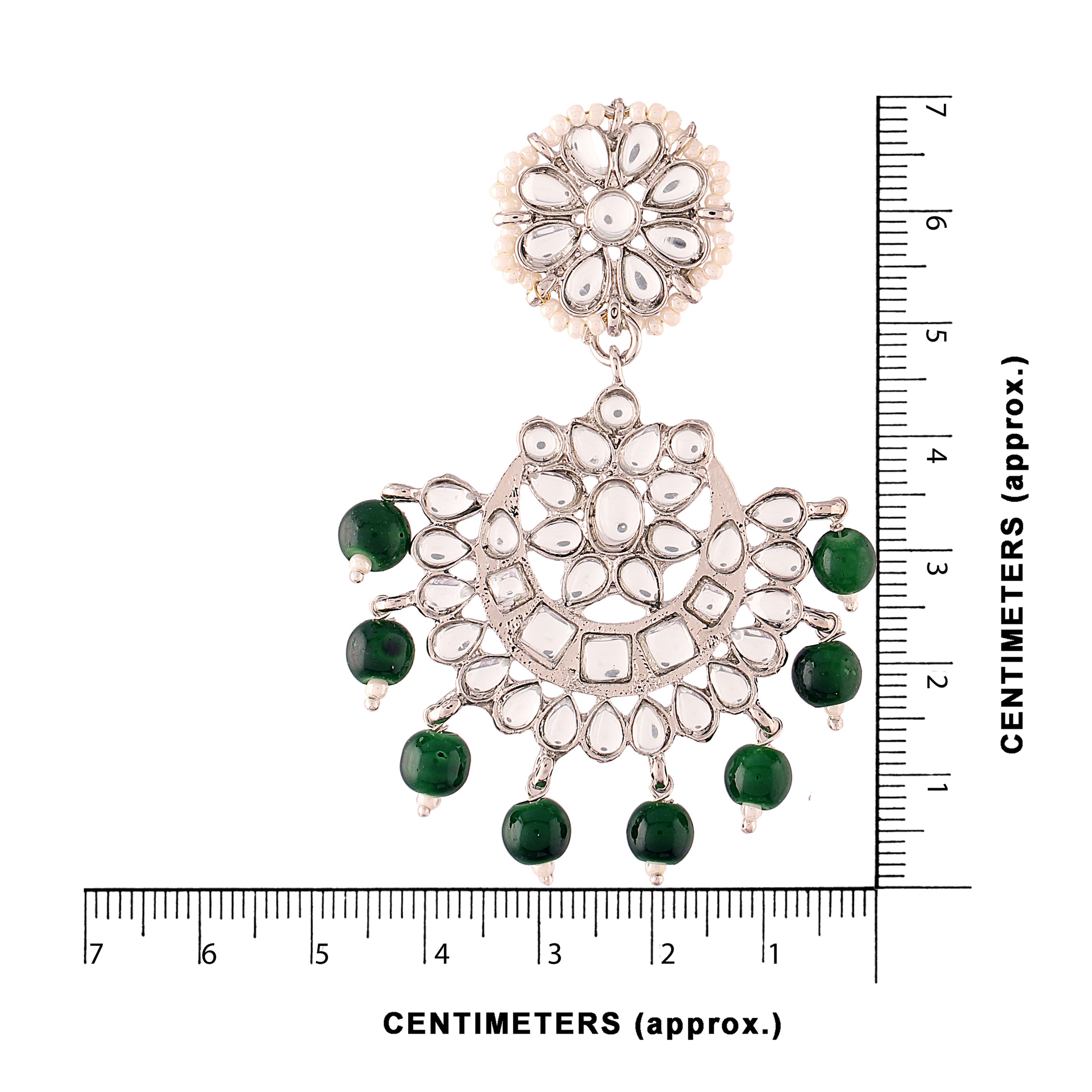 Shyama MaangTikka Earrings Set