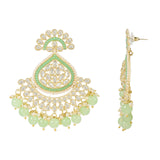 Reyhana Mint  Maangtikka Earring Set