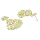 Reyhana Mint  Maangtikka Earring Set