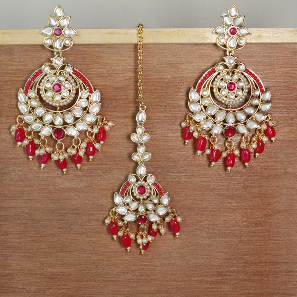 Saniya  Maangtikka Earring Set