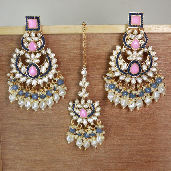 Nafisha Maangtikka Earring Set